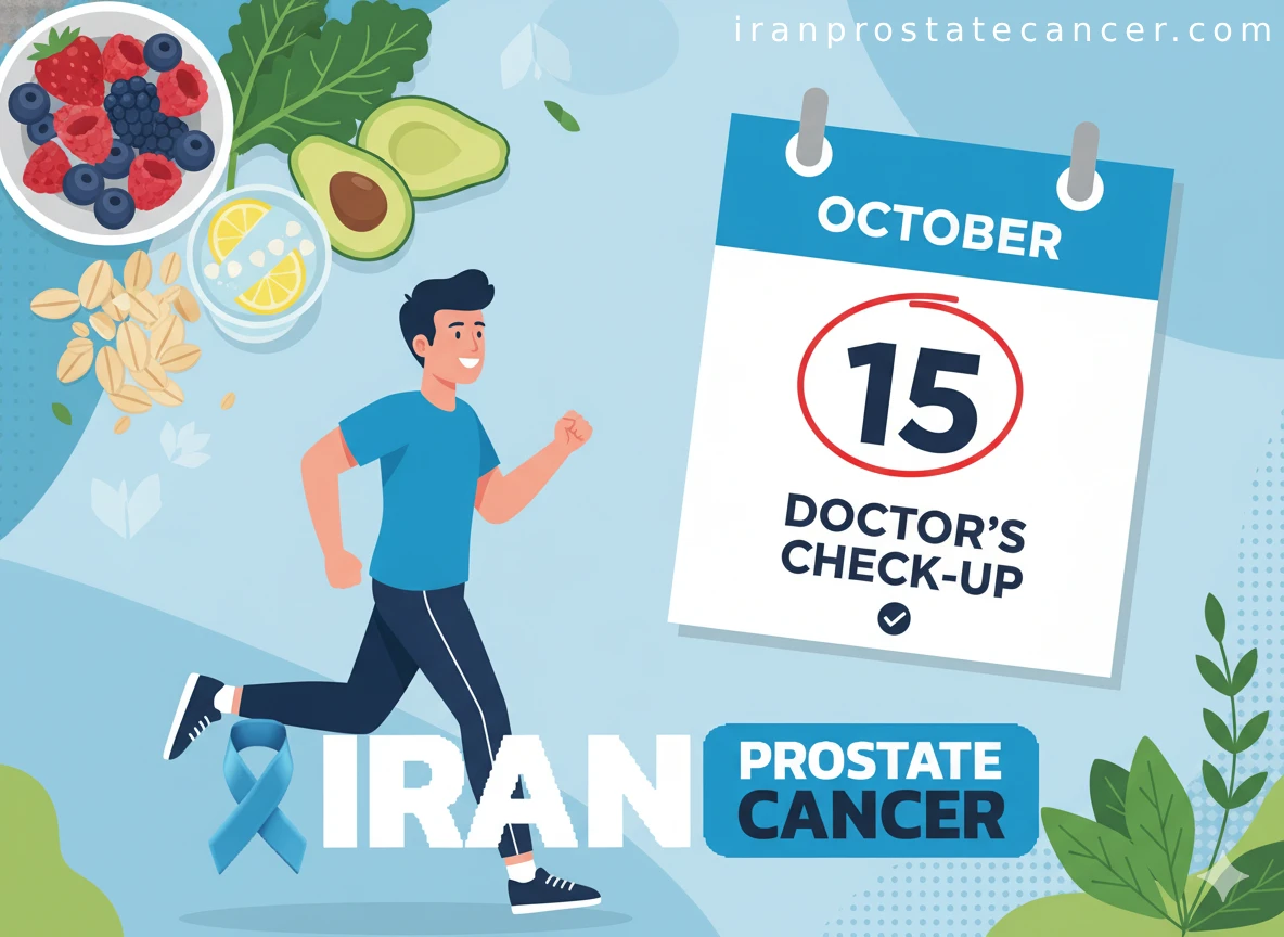 رژیم غذایی سالم و چکاپ منظم پروستات