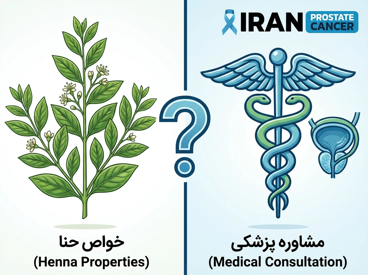 بررسی علمی خواص حنا برای پروستات و اهمیت مشاوره پزشکی