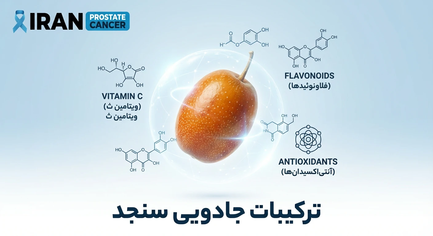 ترکیبات سنجد